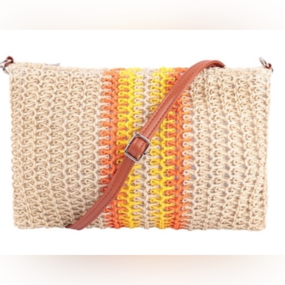 🔥🆕Raffia Summer Crochet Straw Bag
